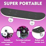 Unibos Kids Mini Skateboard Beginner Assorted Design view 3