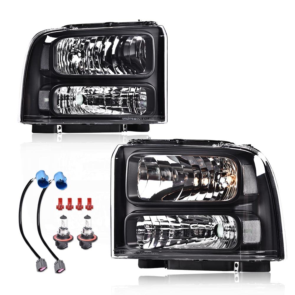 GRAND ORANGE Headlights Assembly Compatible with