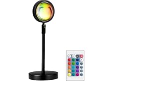 Sunset Lamp Projector Birthday Party Living Room RGB Lights Sunset Light