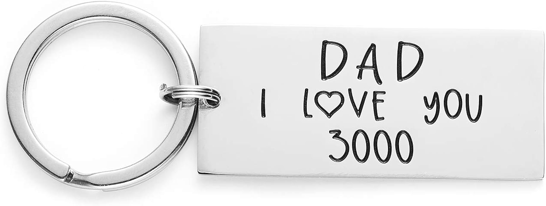 I Love You 3000 Keychain Daddy Grandpa Dad I Love You 3000 At Amazon Men S Clothing Store