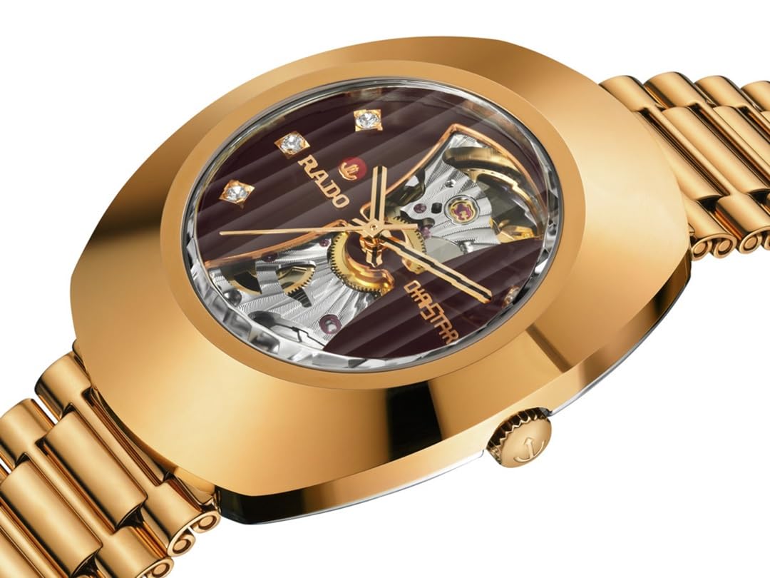 Rado DiaStar Original Open Heart - Men - Swiss Watch - Sapphire Crystal Dial - Stainless Steel/PVD - 6 Cubic Zirconia - 80 Hours of Power Reserve - Automatic - 35 mm