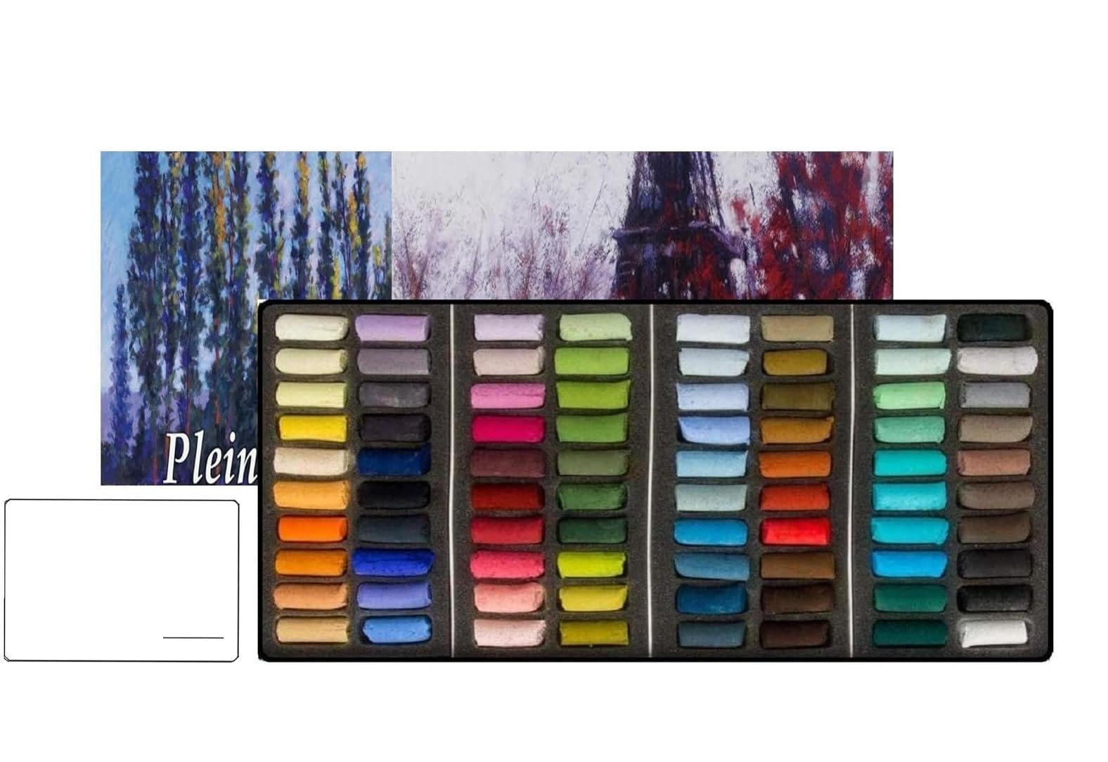 Sennelier 80 Half Soft Pastel Landscape and 1 Postcard