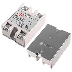 Alinan 2pcs SSR-100DD Solid State Relay DC to DC