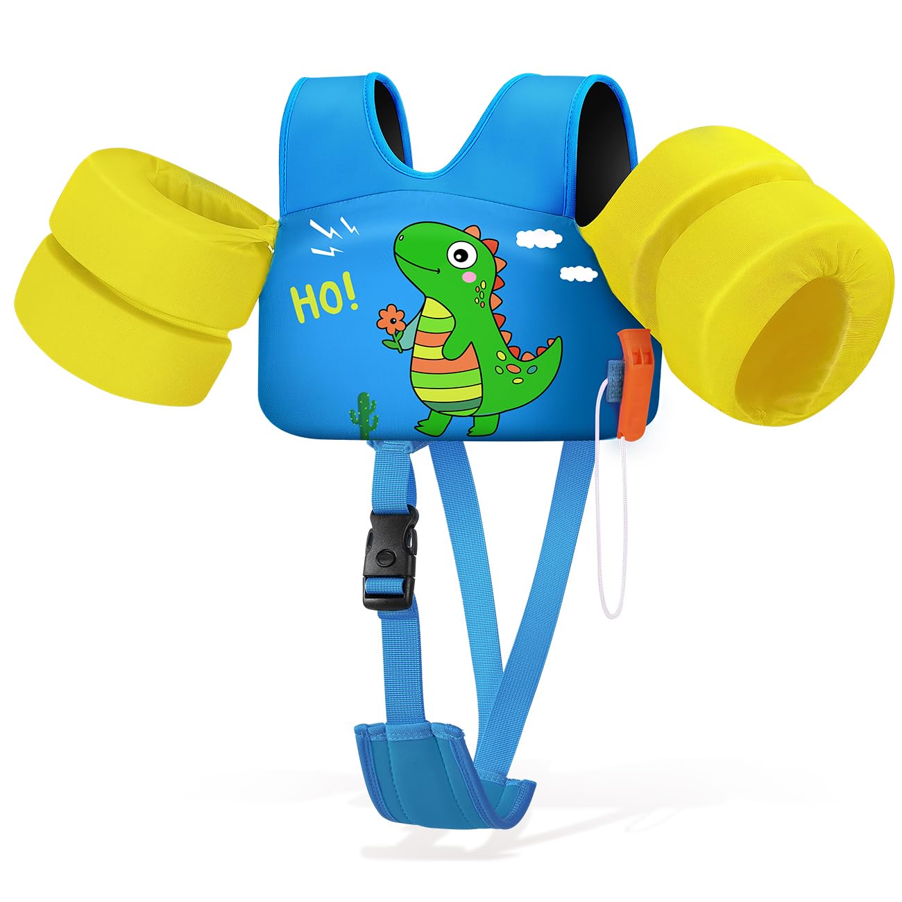 Photo 1 of HeySplash Toddler Swim Vest, Toddler Floaties Fit 13-30 Lbs, Puddle Kids Jumper with Adjustable Strap, Pool Float Jacket Arm Floaties Baby Floatie Water Wing, Pool Sea Swimming Aid