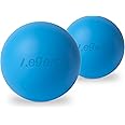 Massage Lacrosse Balls for Myofascial Release,Yoga Deep Tissue Massage,Trigger Point Therapy and Foot Plantar Fasciitis,Muscle Soreness Massager Ball (2Pack, Blue)