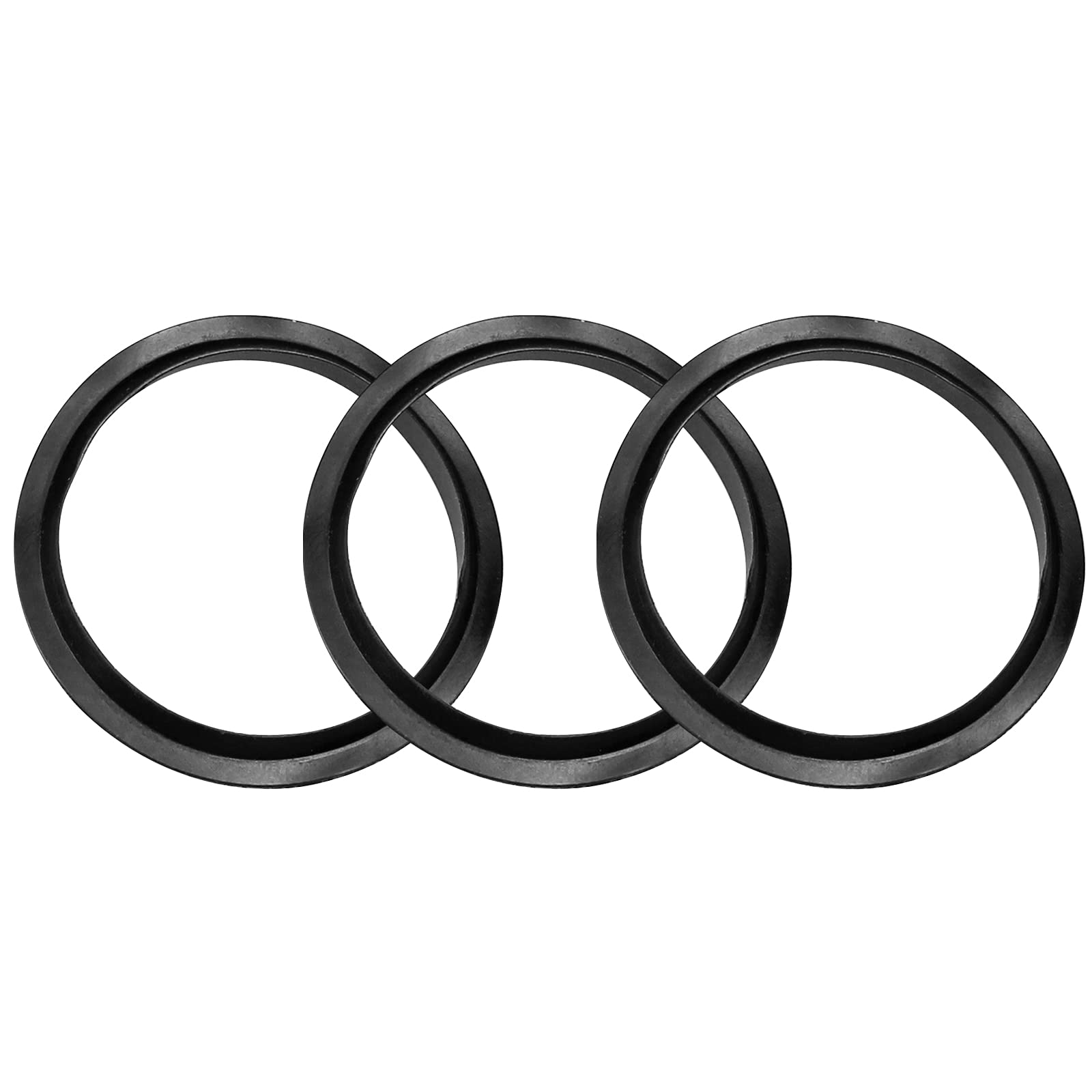 Hinata 3 Pcs Bath Plug Seal, O-Rings Seal Rubber, 39mm/1.5in Ring Sealing Pop Up Basin Sink Waste, Fitting for Sink for Metal Basin Plugs