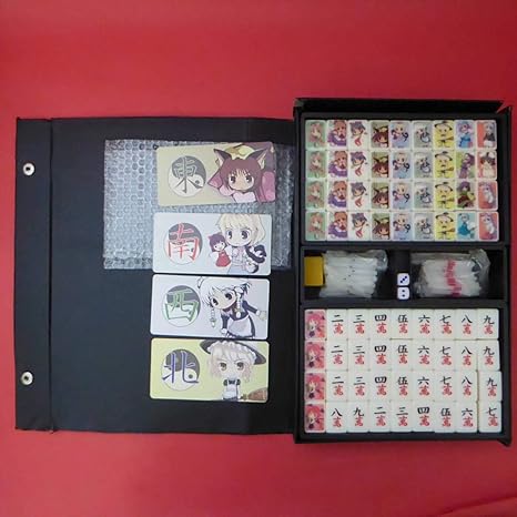 Amazon Q3 0421東方project 東方麻雀セット 夢咲黒グッズ おもちゃ ホビー