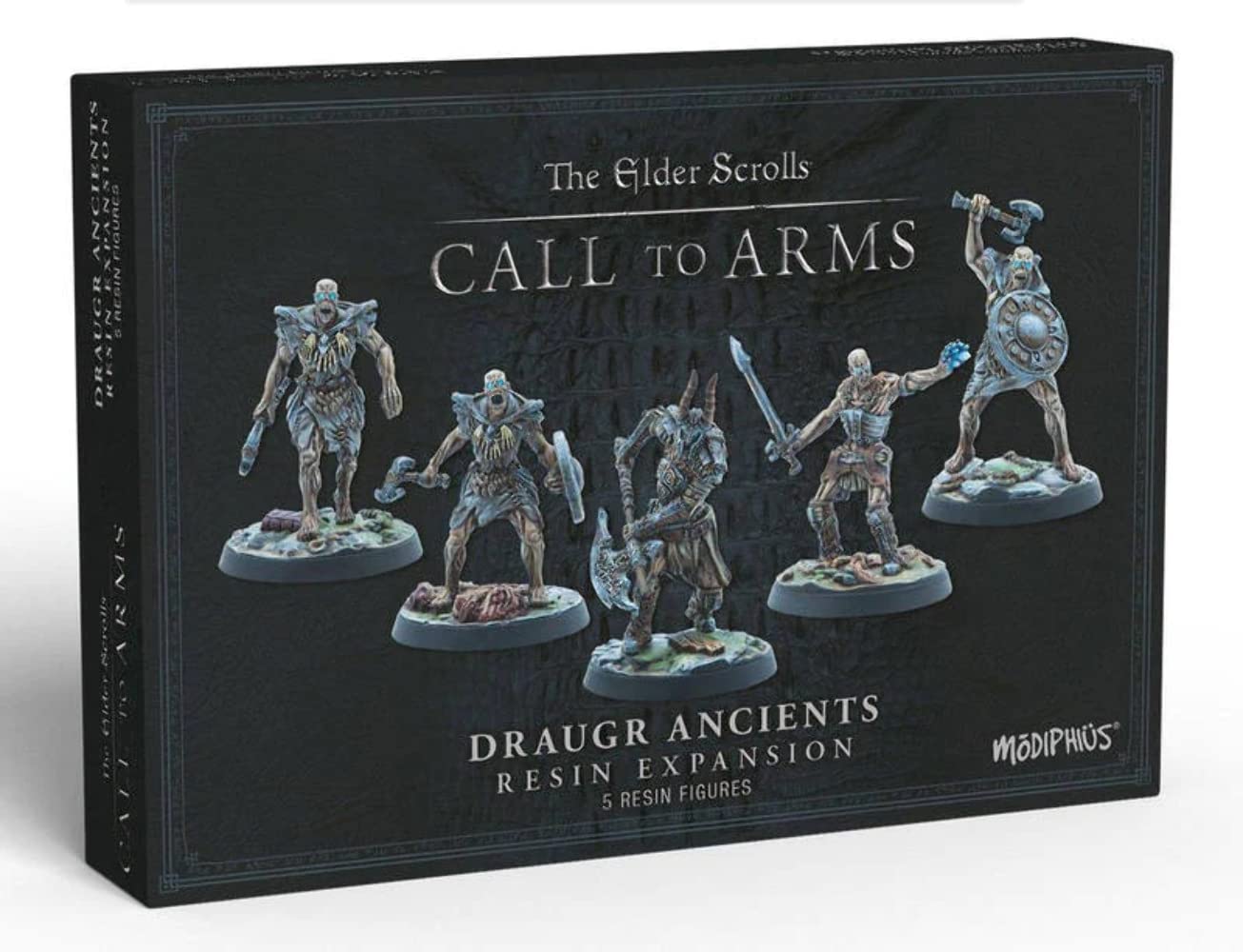 Modiphius Entertainment The Elder Scrolls Call To Arms Draugr Ancients Miniatures Set