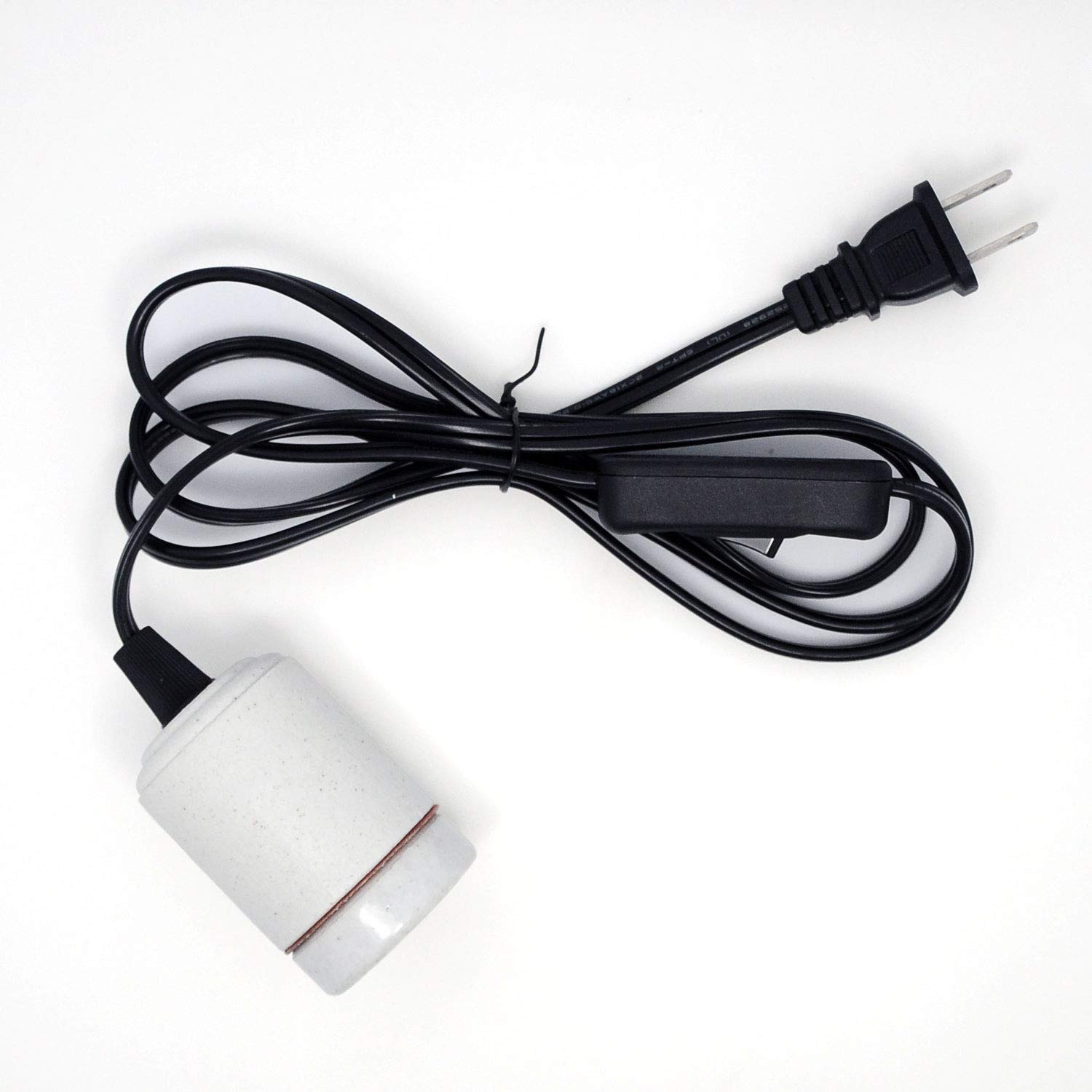 theBlueStone Compact Ceramic Reptile Heat Lamp Holder (Support up to