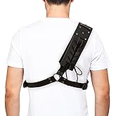 Medieval Sword Frog Belt – PU Leather Adjustable Double Back Scabbard Holder For Cosplay & Costumes