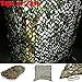 Audew 3.3x6.6FT Camouflage Netting, Woodland Camo Net Military Desert Camo Netting Camping Hunting Shooting Hide Army Blind Sunscreen Netting Camouflage Party
