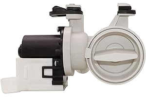 BEAQUICY 【OEM UPGRADED】WPW10730972 W10130913 Washer Drain Pump Assembly - Suitable for Whirl-pool 9200 Duet Washer Drain Pump,Ken-more he2 plus,May-tag 2000,3000,4000series WFW8400TW02, 110.47532602, etc.