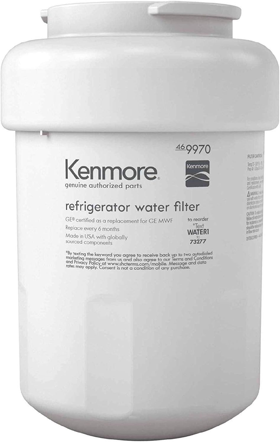 Best Sante Refrigerator Water Filter W10295370a