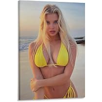 Amazon.com: DRKJHAJ Young Sexy Beauties Poster Alla Bruletova ...