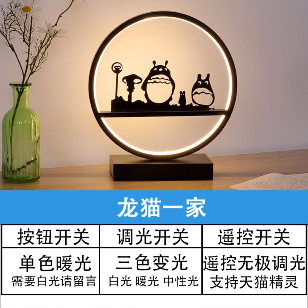 Desk Lamp Bedside Lamp Room Decorative Lamp Children's Room Lamp-My Neighbor Totoro_Power Switch Button Reading Light Desk Lighting Desk Lamps Office