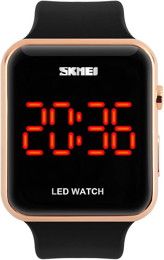 touch screen led watch set instructions