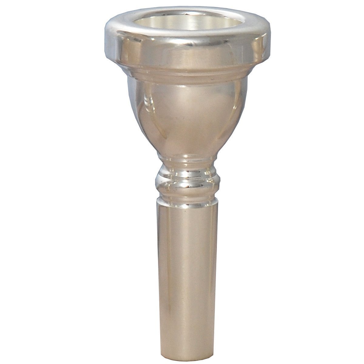 Trombone 6 1/2 Al-L Mouthpiece large shank (silver plated) Soundman® Mouthpiece for Tenor Trombone large bore 6 1/2 Al-L