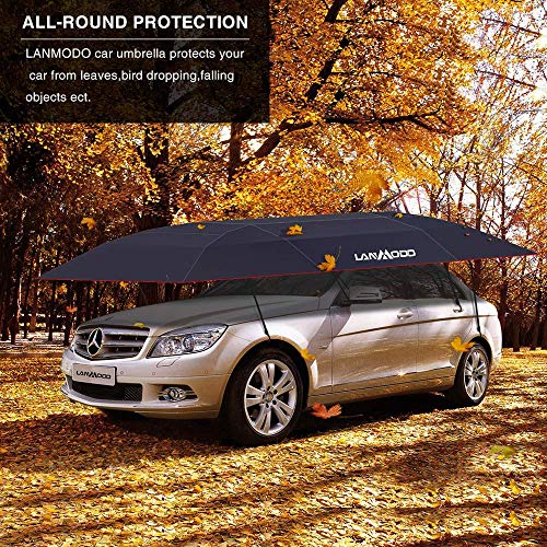 LANMODO Pro Fourseason Automatic Car Tent Cover Carport Folded, Car
