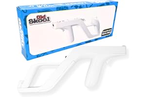 Nintendo Wii Zapper Light Gun Attachment for Wii/Wii-U Remote [Old Skool]