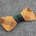 Wooden Bow Tie, Men's Fashion Pre Tie Wooden Bowtie Creative Present Tuxedo Necktie Handmade Creative Wooden Bow Tie With Gift Box