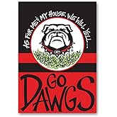 Magnolia Lane UGA Georgia Bulldogs 40X28 House Flag