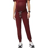 FIGS Zamora Jogger Maternity Scrub Pants for Women — Slim Fit, 5 Pockets, 4-Way Stretch, Anti-Wrinkle