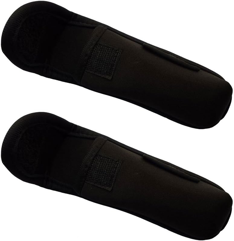 HANZIUP5.1" Outdoor Folding Carry-All Pocket Knife Pouch Neoprene Case Mushrooms Fishing Camping Hunting Knives Sheath, 2 Pack