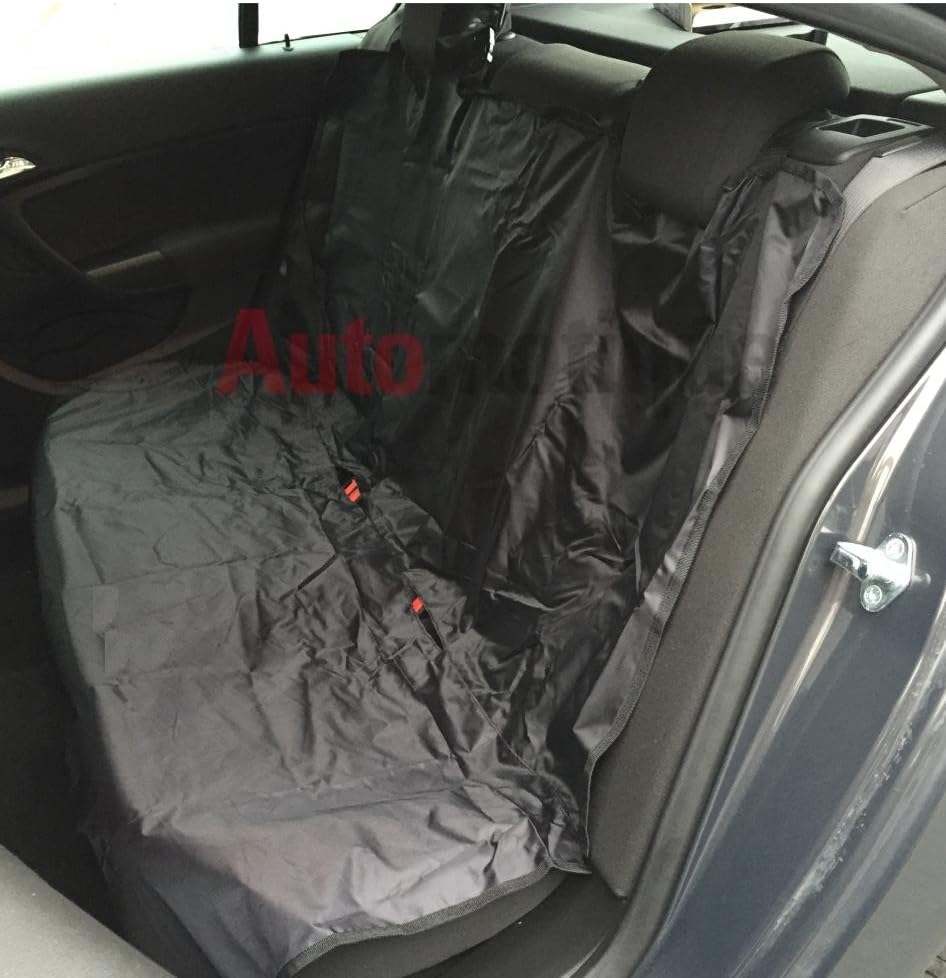 FIESTA MK7 (+) WATERPROOF HEAVY DUTY REAR SEAT COVER BLACK BigaMart