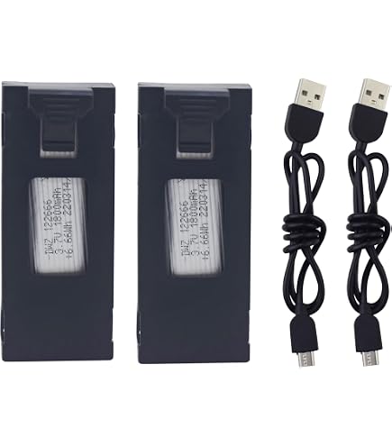 Batteria Di Ricambio UAV 3.7V 2600mAh Per Droni E88, E88PRO, GF0 - Stabile E Duratura