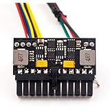 RGEEK 24Pin 12V DC Input Peak 150W Output Realan Mini ITX Pico PSU DC ATX PC Switch DC-DC ATX Power Supply for Computer