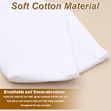 Scettar Moisturizing Foot Socks 4 Pairs Overnight Cotton Spa Socks Dry Feet view 5