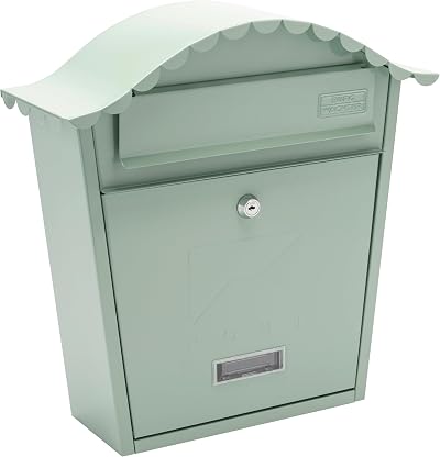 Burg-Wächter CLASSIC Post Box Char Green MB01CG Chartwell 36x37x13cm