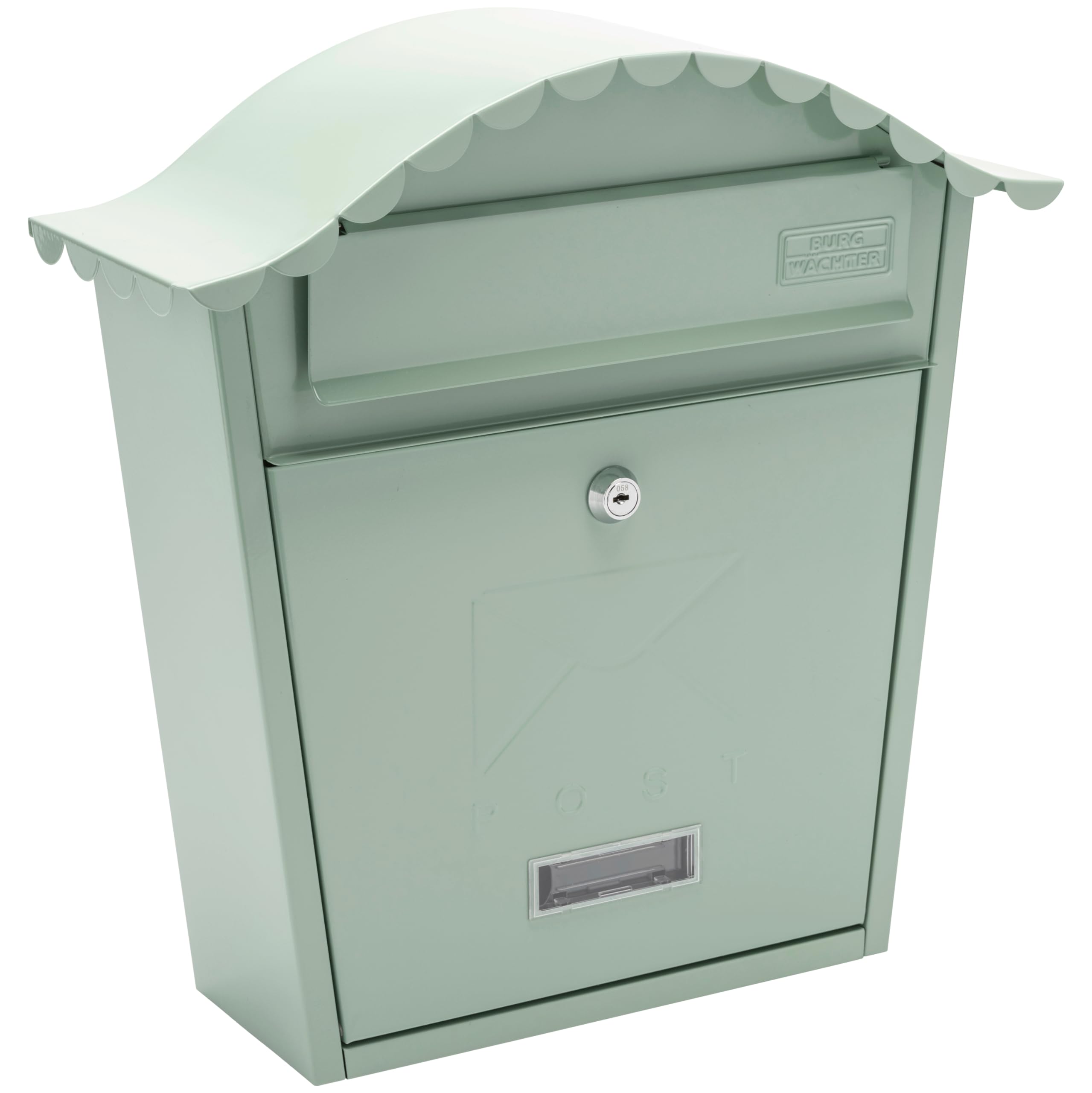 Burg-Wachter CLASSIC POST BOX CHAR GRN MB01CG, Chartwell Green, 36x37x13cm