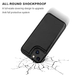 ONETOP Compatible with iPhone 13 Wallet Case with