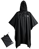 Hurley Ponchos Adult - Waterproof Rain Ponchos for