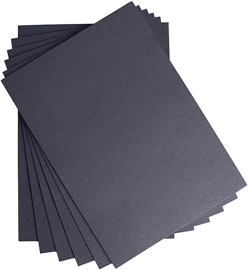 House of Card & Paper A4 220gsm Black Card Pack of 50 Sheets