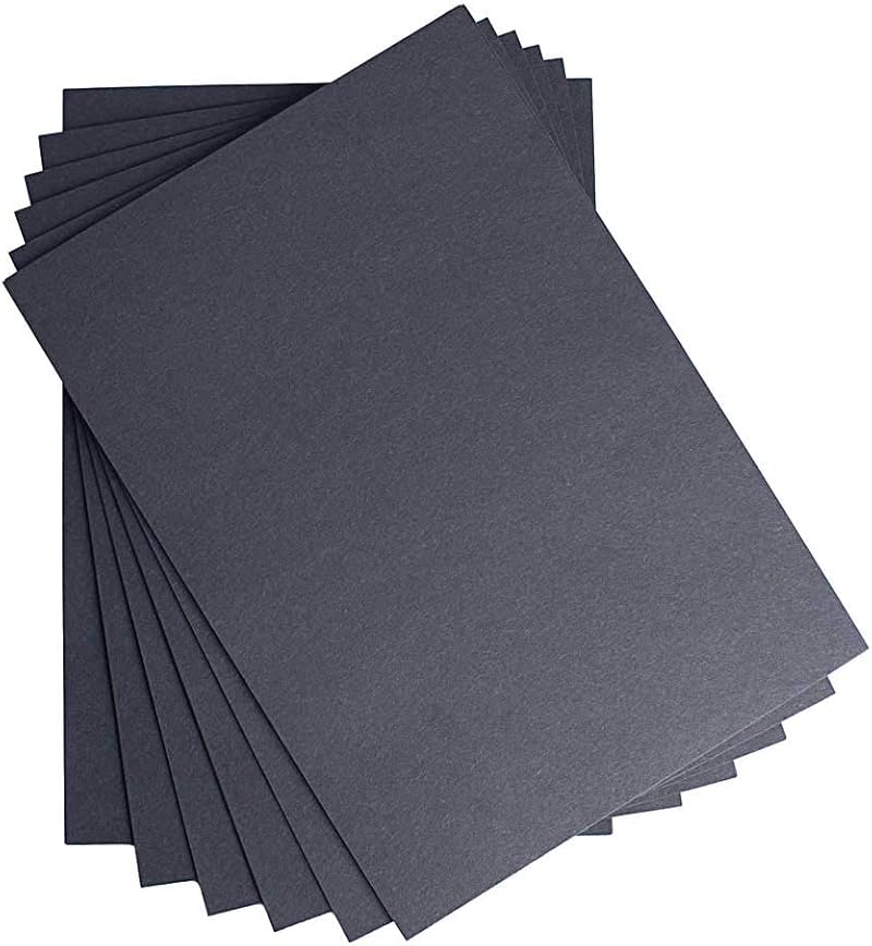 House of Card & Paper A4 220gsm Black Card Pack of 50 Sheets