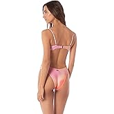 Maaji Women's Splendour Regular Rise Thin Side Signature Cut Bikini Bottom
