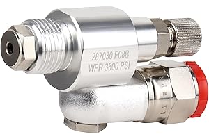 GregYoung Extension Shut Off Valve Cleanshot,Swivel Valve Compatible with Graco 287030 Clean Shot, Spray Adapter Joint for High Pressure Airless Paint Sprayers Gun
