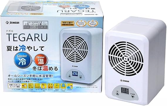 Amazon ゼンスイ 小型ペルチェ式クーラー Tegaru テガル ゼンスイ ヒーター 通販
