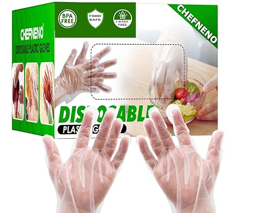 Food Preparation Poly Food Service Gloves Medline Clear-Touch