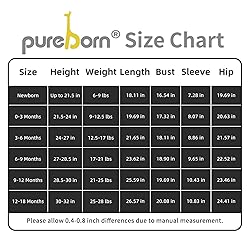 pureborn Baby Boys Baptism Romper Organic Cotton