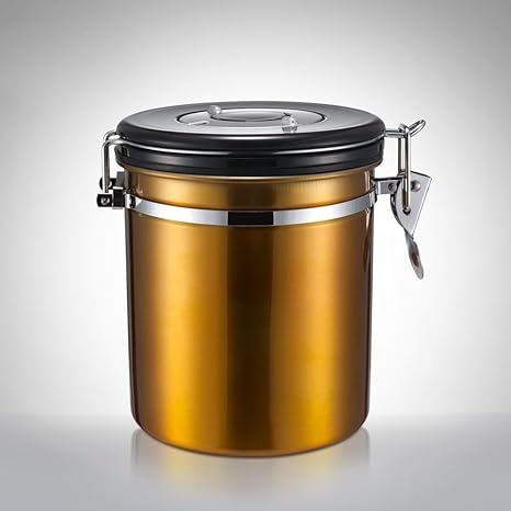 Ecolux Kaffeedose gelb: Amazon.de: Küche & Haushalt