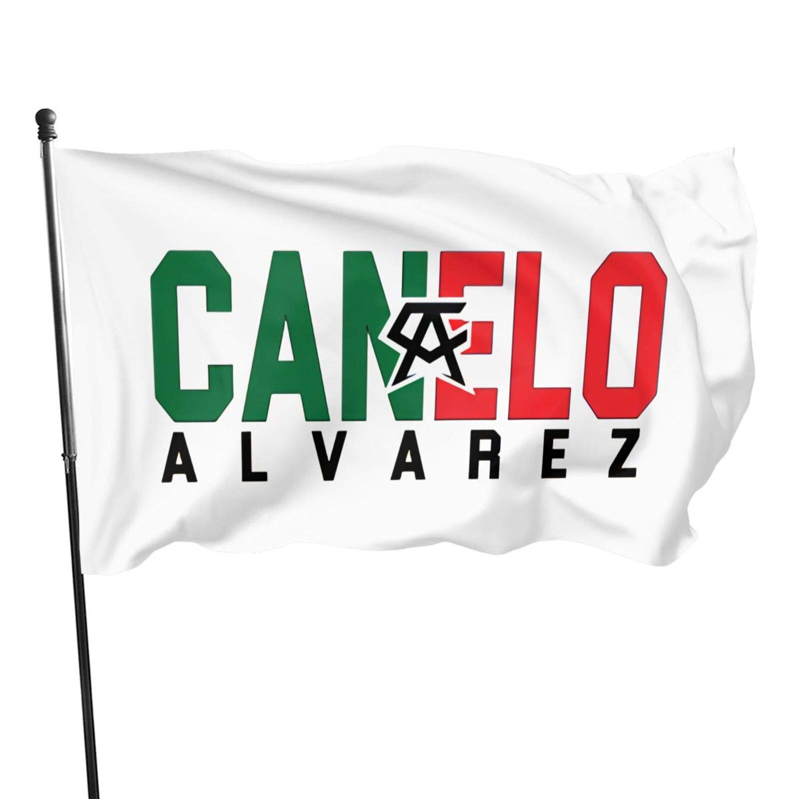 BAIJEN, Canelo Alvarez Flag 3x5 Feet Garden Banner Decorative Outdoor Indoor Banner., One Size
