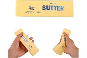 Giant Butter Squishy – Jumbo Squishy Butter Stick, Large & Mini Squeezy Butters to-y, 14oz Stress Relief Slow Rising Fun, Ext