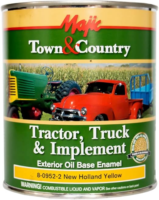 Majic Paints 809522 Town & Country Tractor, Truck & Implement Oil Base Enamel
