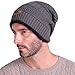 Fsz Men's Winter Warm Hat Outdoor Sport Beanie(Gray)