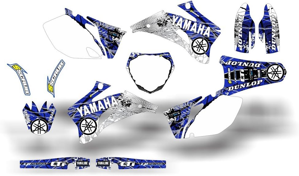 SCRUB DESIGNZ Yamaha YZF 250- 450 2006-2009 RAGE ST complete decals kit