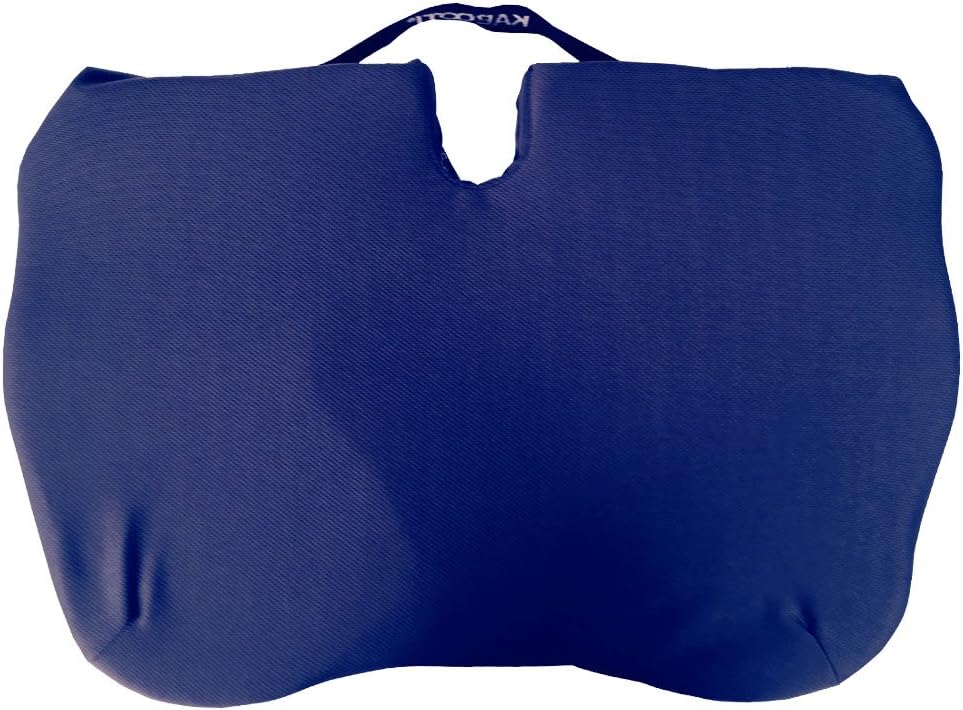 Contour Products Kabooti Coccyx Foam Seat Cushion, Navy, Large: Furniture & Decor