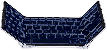 Amazon Dingdong ユニバーサル折りたたみキーボード 3色ledバックライト デュアルモード接続 有線 無線 超薄型ポータブル キーボード Ipad Iphone Ios Androidデバイス Windowsタブレット ブラック ゴールド Black Dingdong ゲーミングキーボード 通販